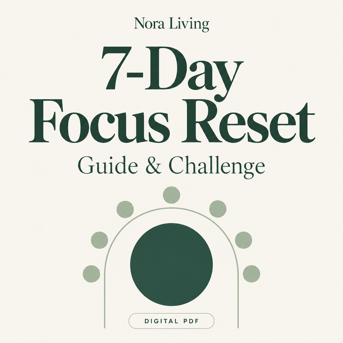 7-Day Focus Reset — Guide & Challenge