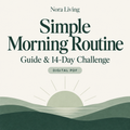 Simple Morning Routine — Guide & 14-Day Challenge